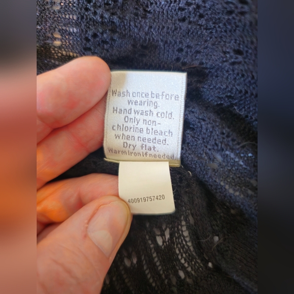 LC Lauren Conrad pretty, delicate & unique woven black cardigan π€ (Small) π€ - Picture 10 of 16